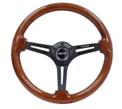 Classic Träratt 350mm 3-ekrad Mattsvart Centrum NRG