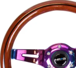 Classic Träratt Svart Linje 310mm 3-ekrad Neo-chrome Centrum NRG