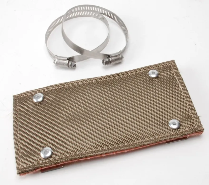 10cm Bred x 20cm Titanium Värmeskydd DEI