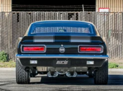 Crate Ljuddämpare Chevrolet Big Block 396 / 402 / 427 CID V8 Stock Output 2.5'' Offset Inlopp / 2.5'' Center Utlopp ATAK Borla