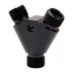 -6 30 Degree Y Splitter / Splicer (High Side) 5/8-18 (High Flow) MIO - Male Insert O-Ring