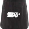22-8038DK Förfilter Drycharger Svart Universal K&N Filters