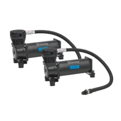 Dual Pack Kompressorer Luftfjädring NXT-5 SQ Svart CE-Märkt Airworx Suspension