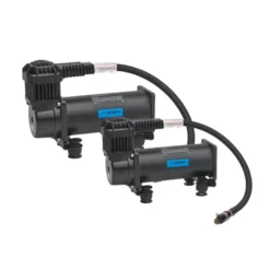 Dual Pack Kompressorer Luftfjädring NXT-4 Svart CE-Märkt Airworx Suspension