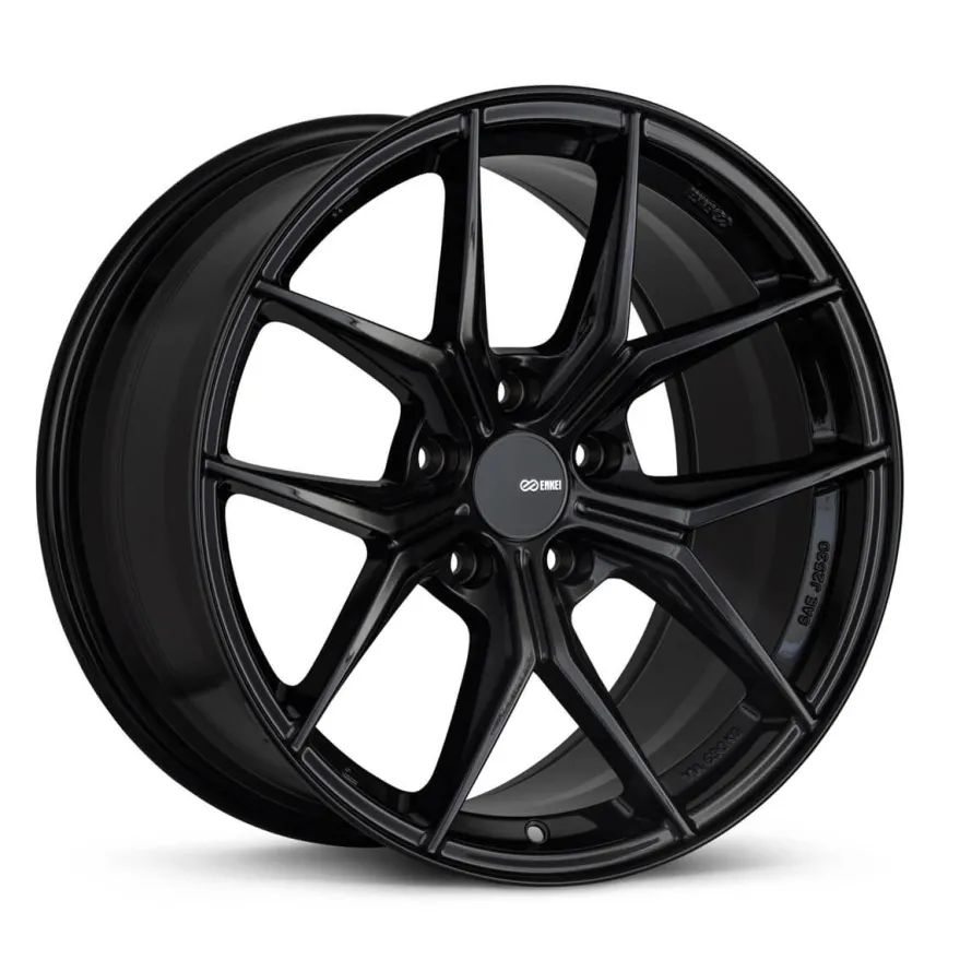 Enkei, TSR-X, 18x8.5, 38, 5x114.3, 72,6, Blanksvart Fälg