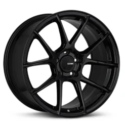 Enkei, TS-V, 17x8, 35, 5x114.3, 72,6, Blanksvart Fälg