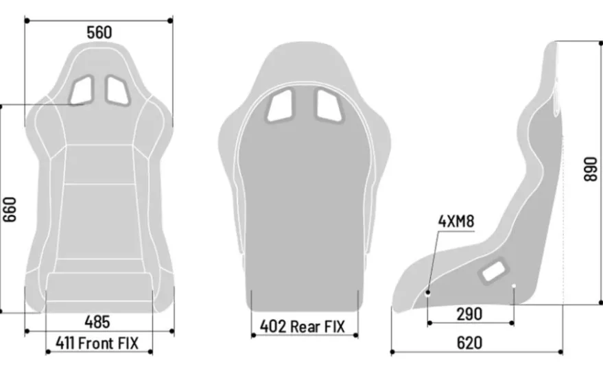 EVO QRT X Racingstol Sparco