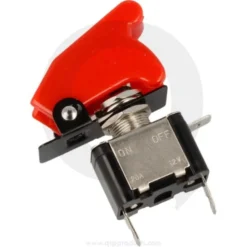 Flygplansswitch Rött Lock / LED QSP Products