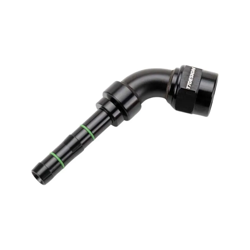 5/8-18 FOR till -6 60 Grader - AC Slangände - T7 Design