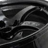 Gram Lights 57CR 18X9.5 +38 5-120 GLOSSY BLACK Fälg