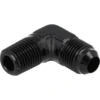 90° Hane Adapter AN - NPT - Svart QSP
