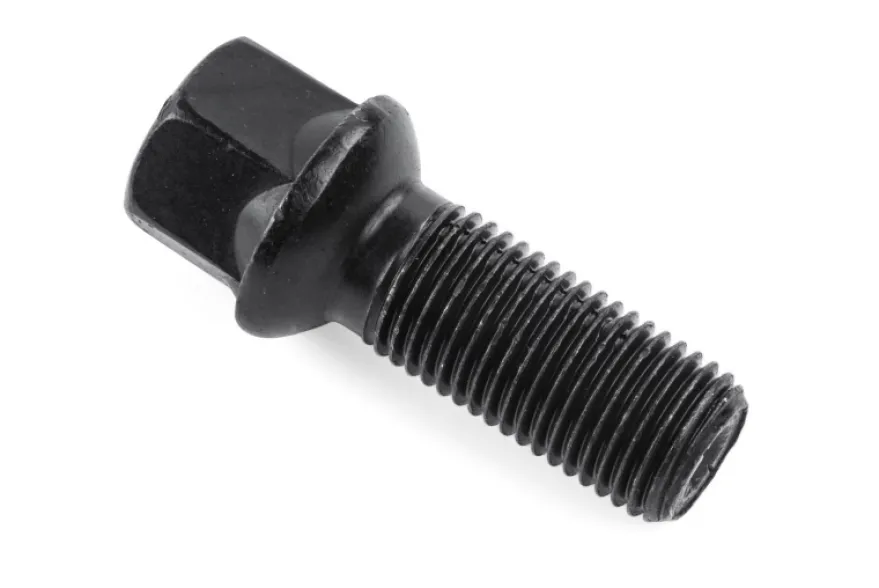 Hjulbultar 30mm För 2-3mm Spacers Svarta 10-Pack APR