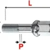 Hjulbult M12x1.5 / M14x1.5 Sfärisk / Radie Sparco