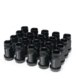 Hjulmuttrar M12x1,5 Svart (20 delar/set) Skunk2