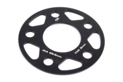 Hjulspacers 5x112 Navhål 66.5mm Tjocklek 5mm Dinan