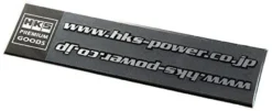 HKS Sticker URL Svart 2pcs