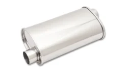 2.5'' In/Ut Streetpower Oval Ljuddämpare (Offset-Offset) Vibrant Performance