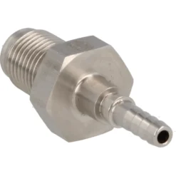 Krimp Slanganslutning Rostfritt Stål Hane M10 x 1.0 mm QSP Products