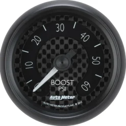 Laddtrycksmätare 52mm 60PSI (Mekanisk) GT