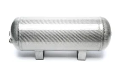 11.5L Silver / Kolfiberdraperad Lufttank Till Luftfjädring TA Technix