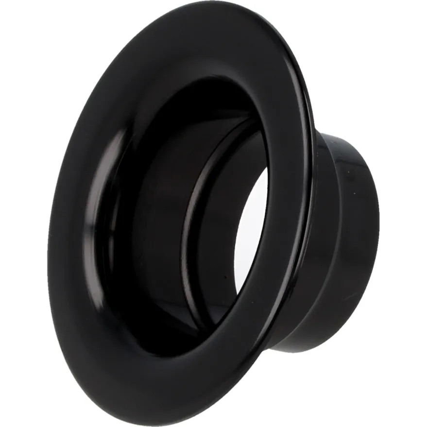 Luftintag Aluminium 102mm - Svart QSP Products