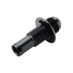 16 mm - AN10 (5/8'' - AN10) Bulkhead Slangadapter & Låsmutter - SvartT7 Design