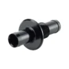 16 - 16 mm (5/8'') Bulkhead Slangadapter & Låsmutter - SvartT7 Design