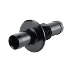 16 - 16 mm (5/8'') Bulkhead Slangadapter & Låsmutter - SvartT7 Design