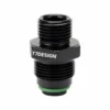 3/4-18 MOR (Hane O-ring) till 5/8-18 MIO (Hane Insert O-ring) M/M Adapter - T7 Design