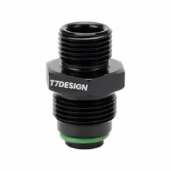3/4-18 MOR (Hane O-ring) till 5/8-18 MIO (Hane Insert O-ring) M/M Adapter - T7 Design