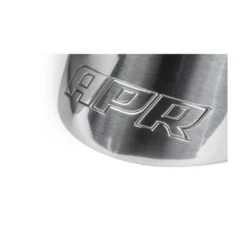 Ändrör 3.5 Tum Dubbelväggiga Snedskurna Polerad Silver 2-Pack APR