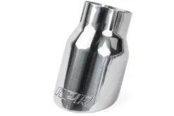 Ändrör 3.5 Tum Dubbelväggiga Snedskurna Polerad Silver 2-Pack APR