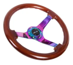 NRG Träratt med Neochrome Centrum 350mm (3'' Djup)