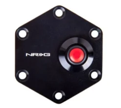 NRG Tutknapp ''Hexagon Style'' Svart
