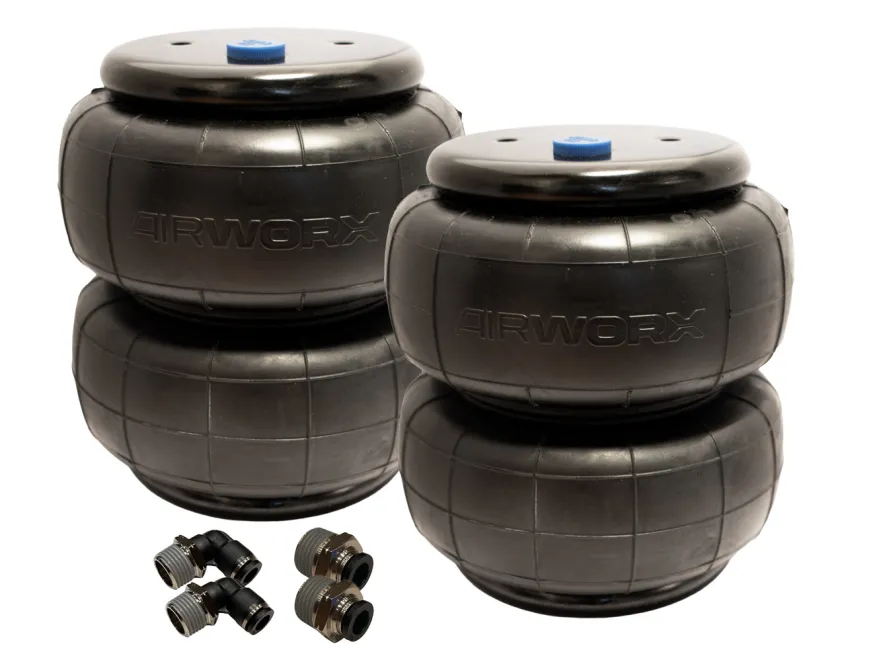 Paket 2 st Luftbälgar Airworx 2600 Inkl. Luftkopplingar