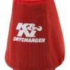 22-2030PR Förfilter Drycharger Rund Konad Röd K&N Filters