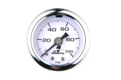 0-100 PSI Bränsletrycksmätare Aeromotive