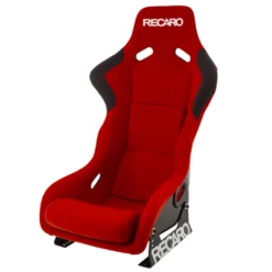 RECARO Profi SPG Sportstol Velour Röd