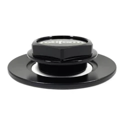Rotiform Blanksvart Centrumkåpa 4''OD 3-1/8'' Stängd