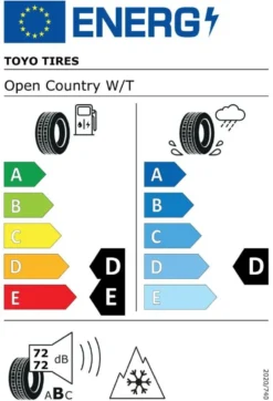 295/40R20 110V XL FR Toyo Open Country W/T EE172/DDA72 SUVWL europeisk blandning Vinterdäck