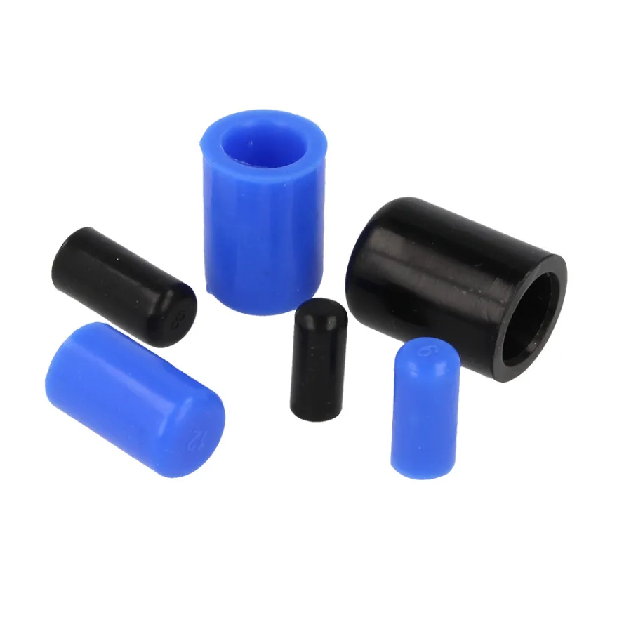 Silikonplugg / Hatt - Svart / Blå QSP Products