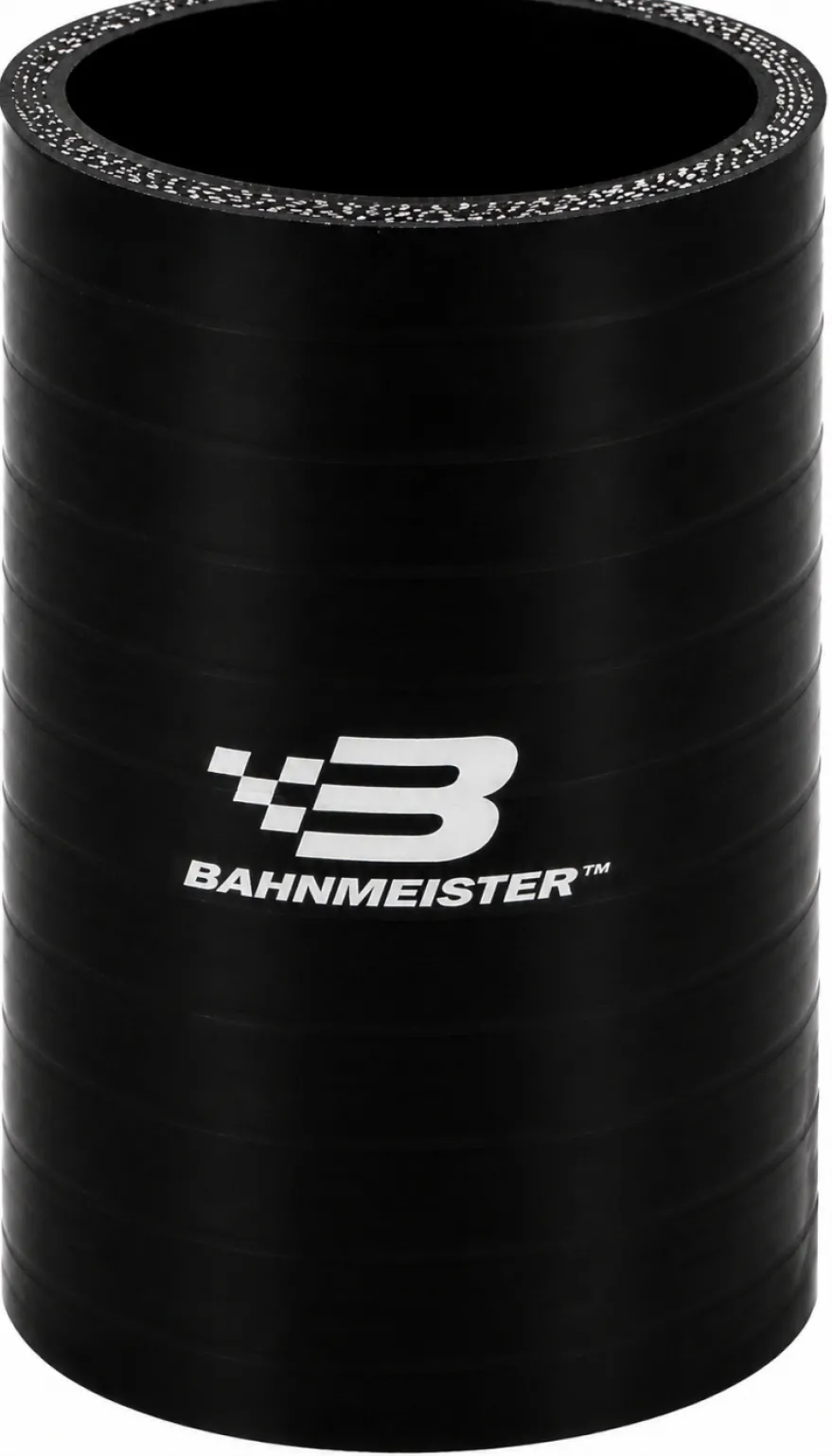 Silikonslang Svart Rak 100mm Lång BahnMeister