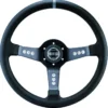 Sparco L777 350mm Läder 3-ekrad
