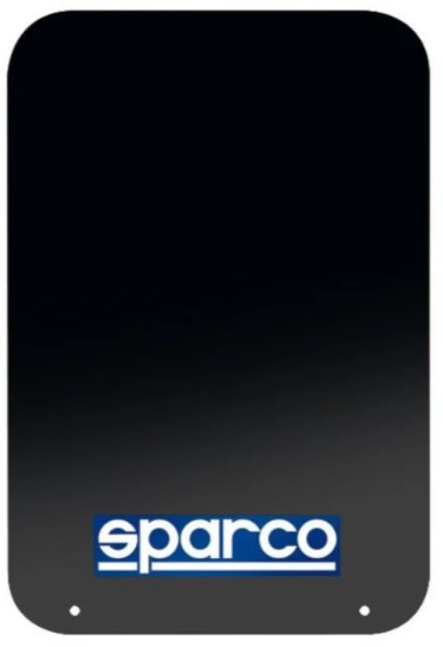 Sparco Stänkskydd Svart 2st