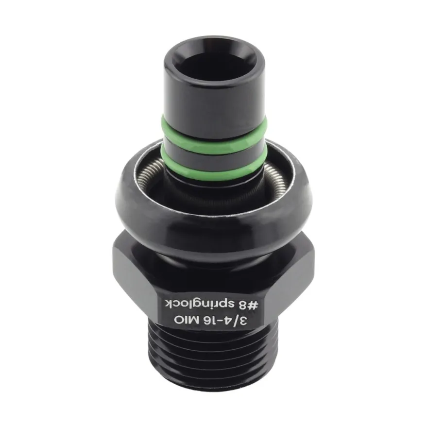 Springlock till -8 3/4-16 UNF MIO Adapter - T7 Design