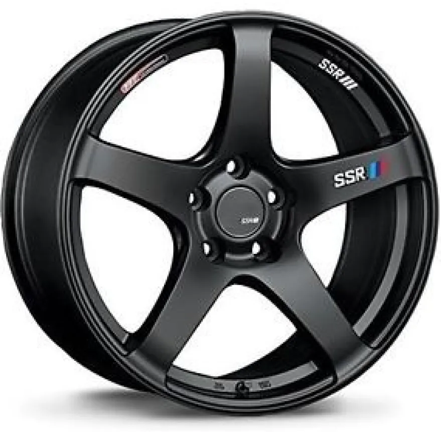 SSR GTV01, 18×8.5, 40, 5x114.3, φ73×H43, FLAT BLACK Fälg