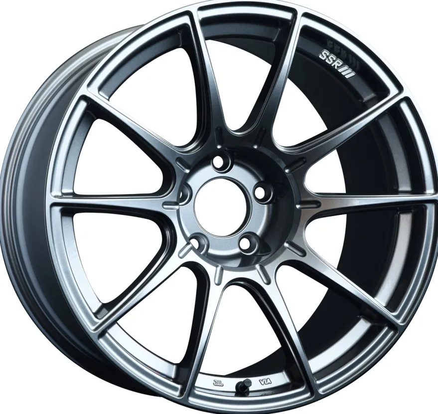 SSR GTX01, 17×9.0, 5x114.3, 38, φ73×H21.0, DARK SILVER Fälg