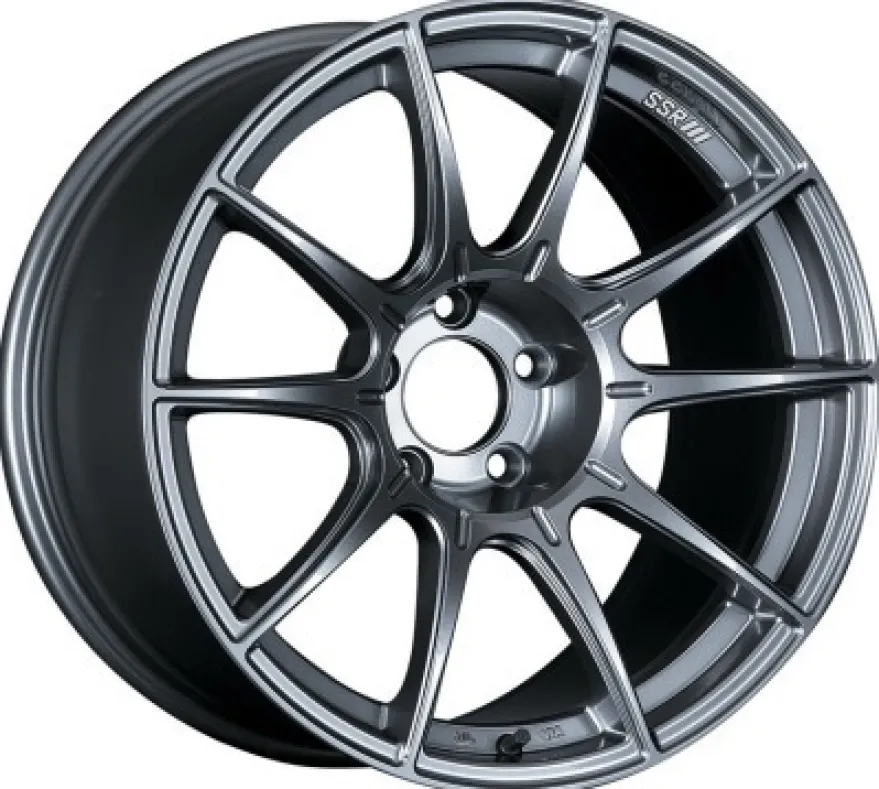 SSR GTX01, 18×10.5, 5x114.3, 15, φ73×H23.5, DARK SILVER Fälg