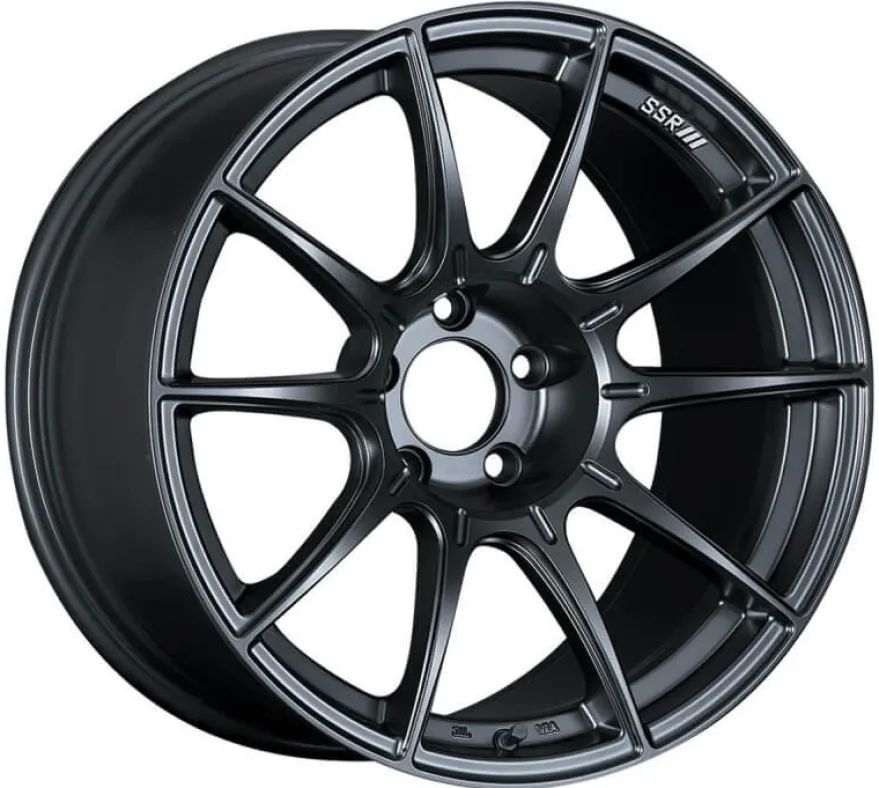 SSR GTX01, 18×10.5, 5x114.3, 15, φ73×H23.5, FLAT BLACK Fälg
