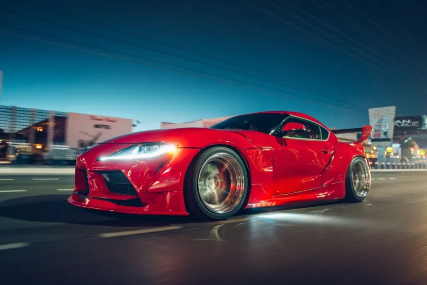 Supra A90 Bakre Luftfjädring Air Lift Performance